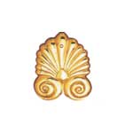 Victorian Lever Latch Scroll Privacy (H-1254)
